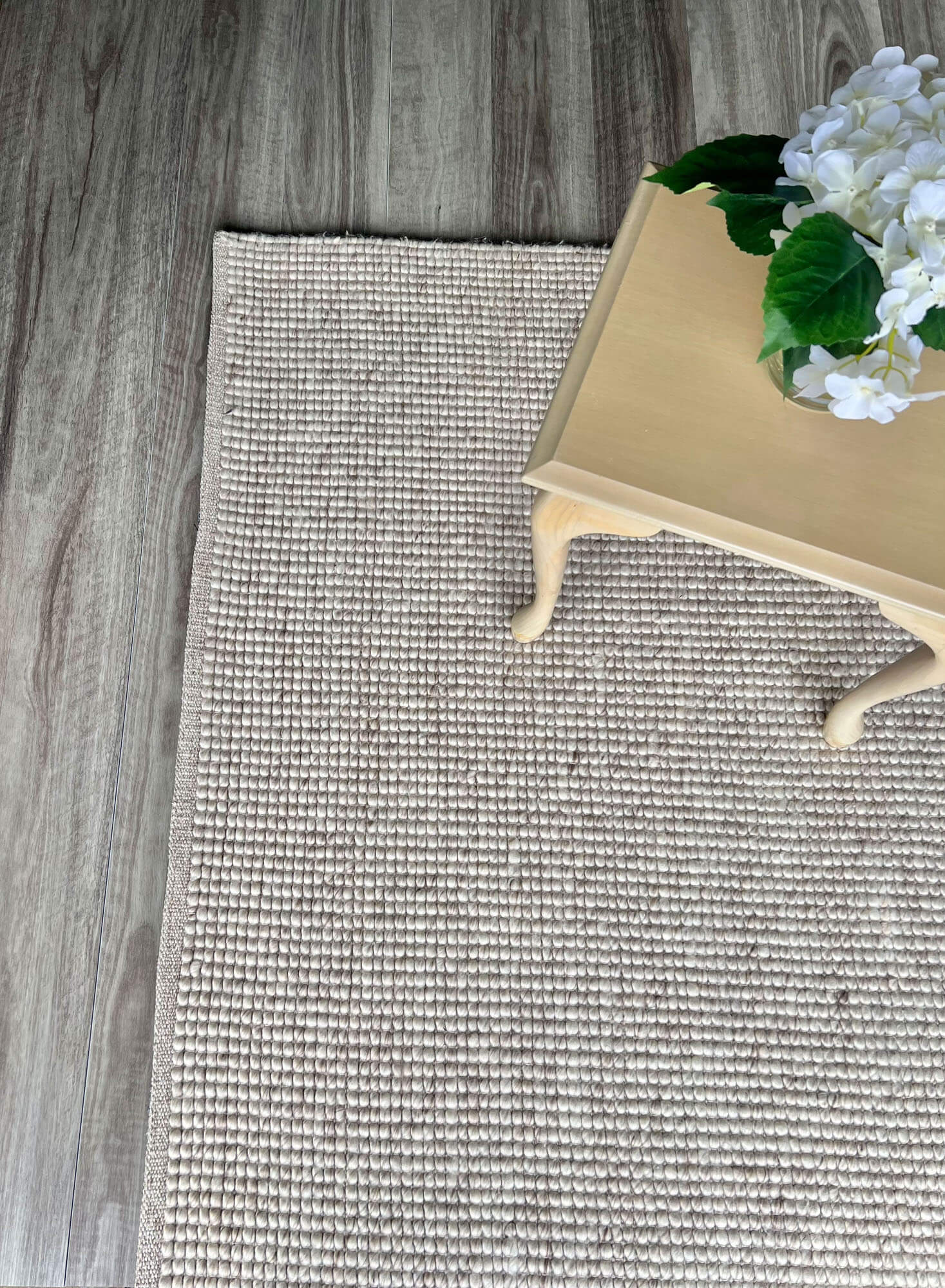 Weave Linen Rug