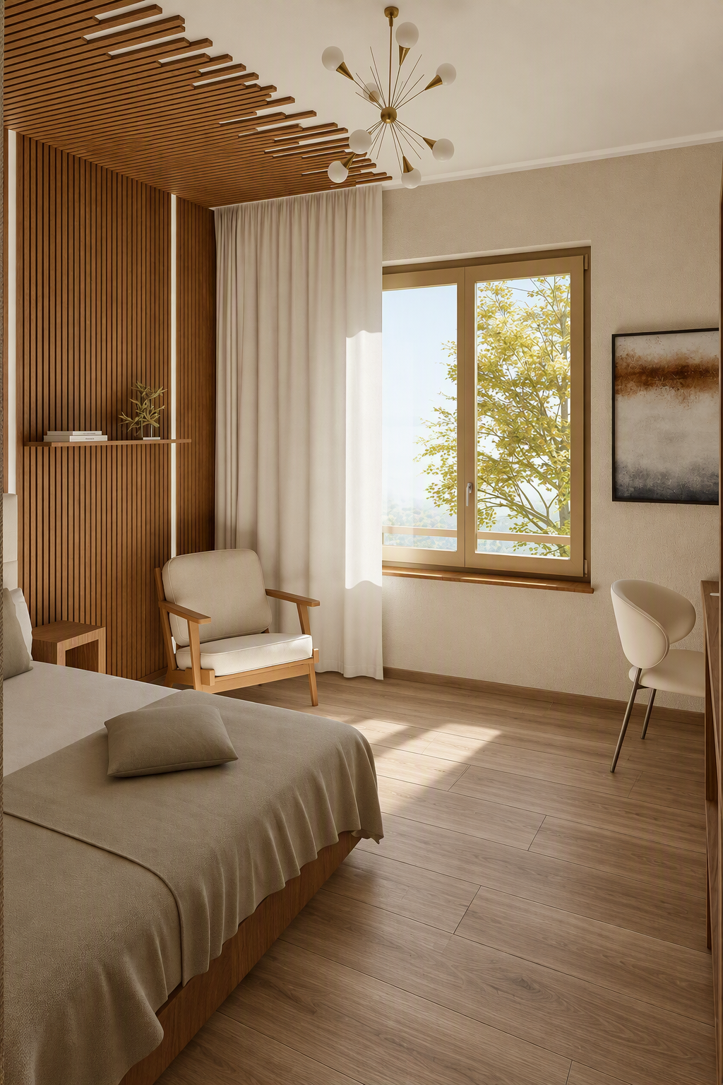 Natural Blackbutt hybrid, smooth matte. Durable waterproof flooring with a light honey finish and authentic Aussie hardwood grain.