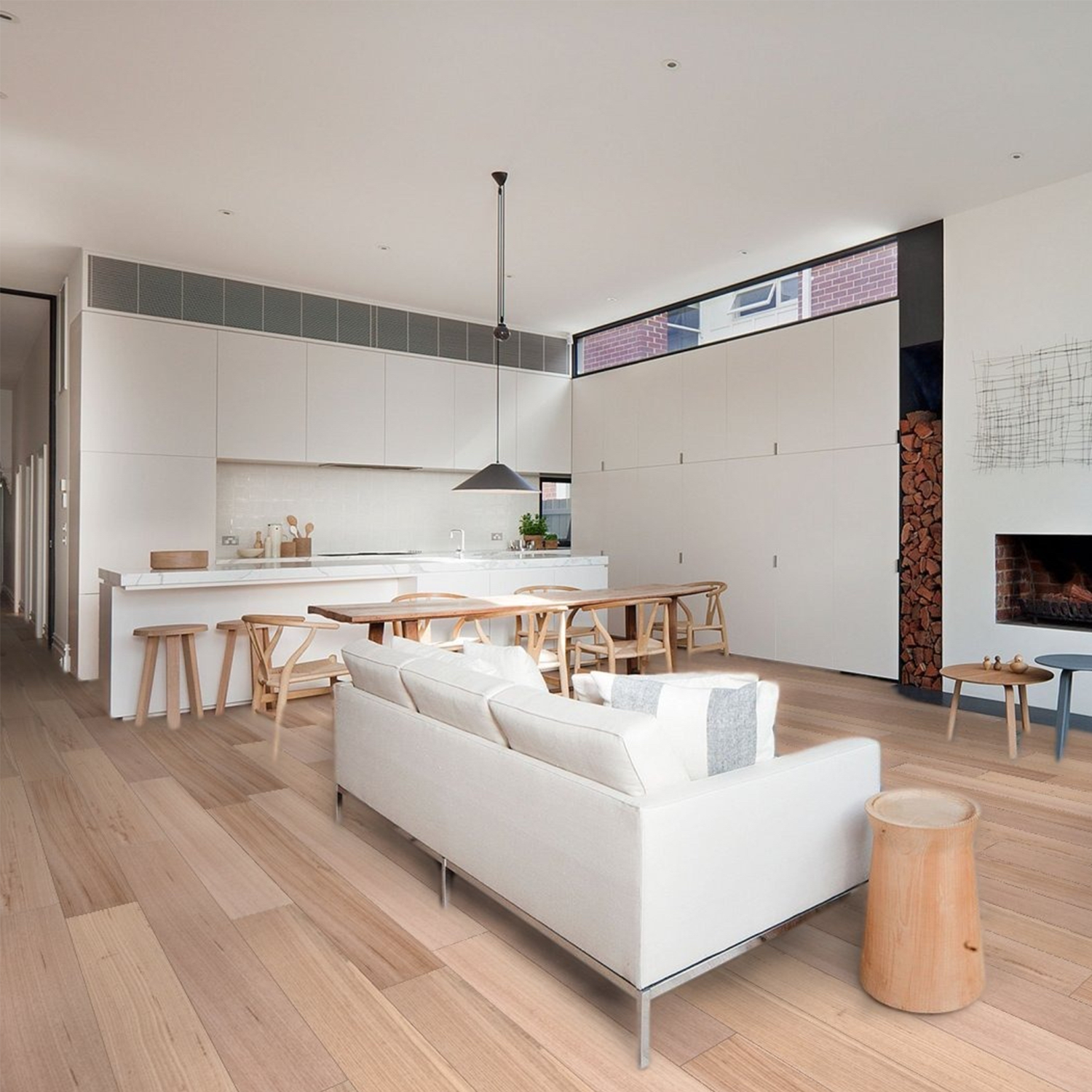 Tasmanian Oak Wideboard Timber Flooring Smooth Matte