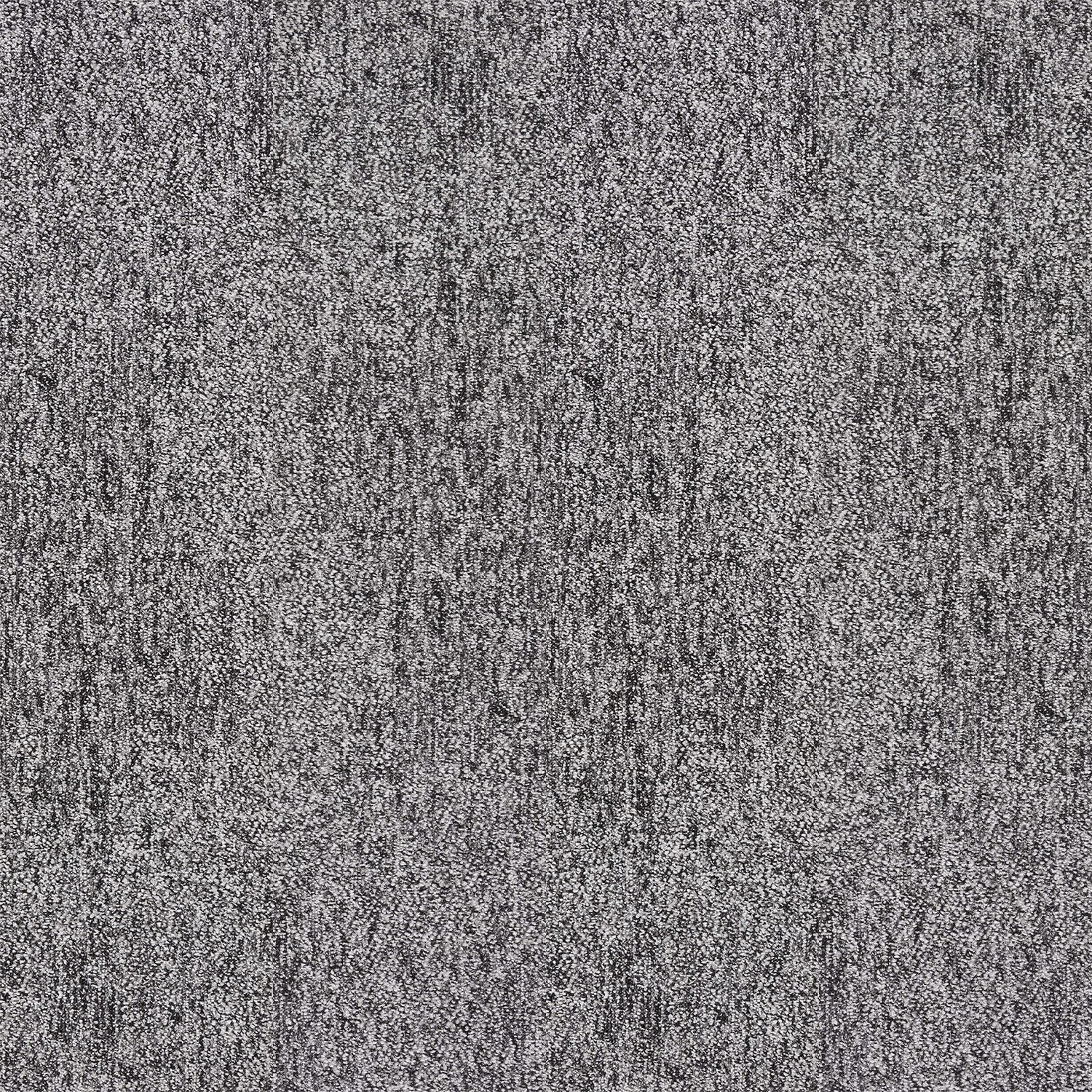 Close-up view of a gray textured carpet sample from Embelton Flooring.