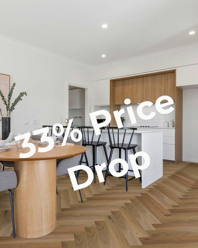 Coastal Blackbutt Hybrid Herringbone Flooring