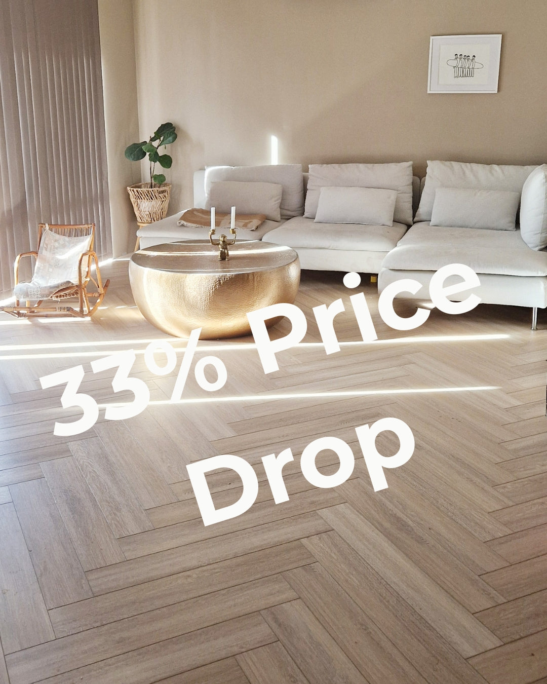 Whitehaven Hybrid Herringbone Flooring