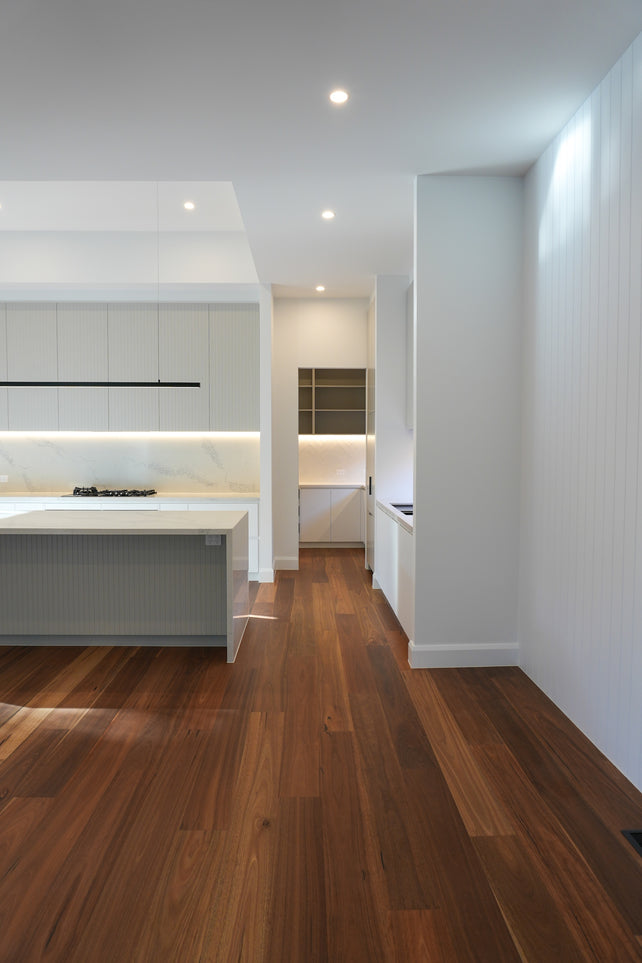 Spotted Gum Wideboard Timber Flooring Smooth Matte