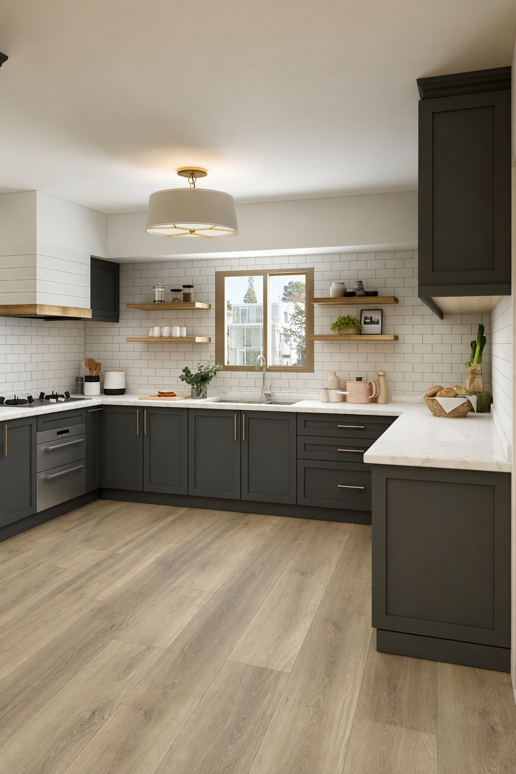 Graphite Hybrid Flooring