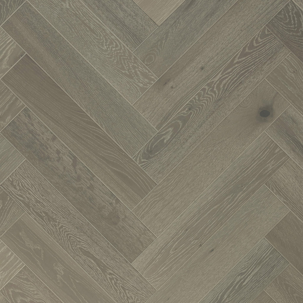 Forest Grey Herringbone