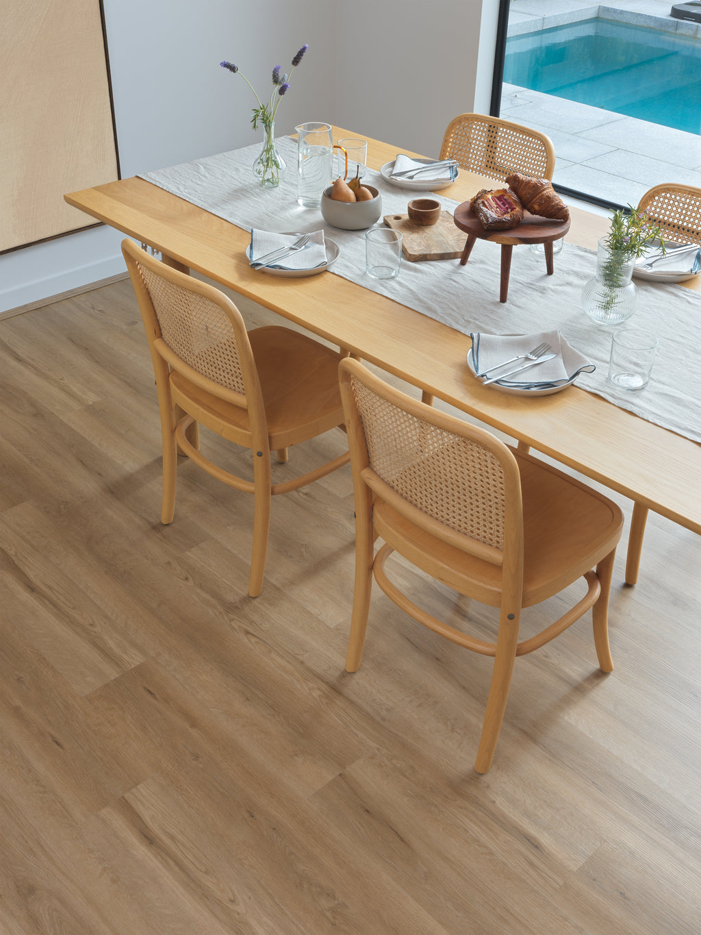 Burlywood Vinyl Flooring