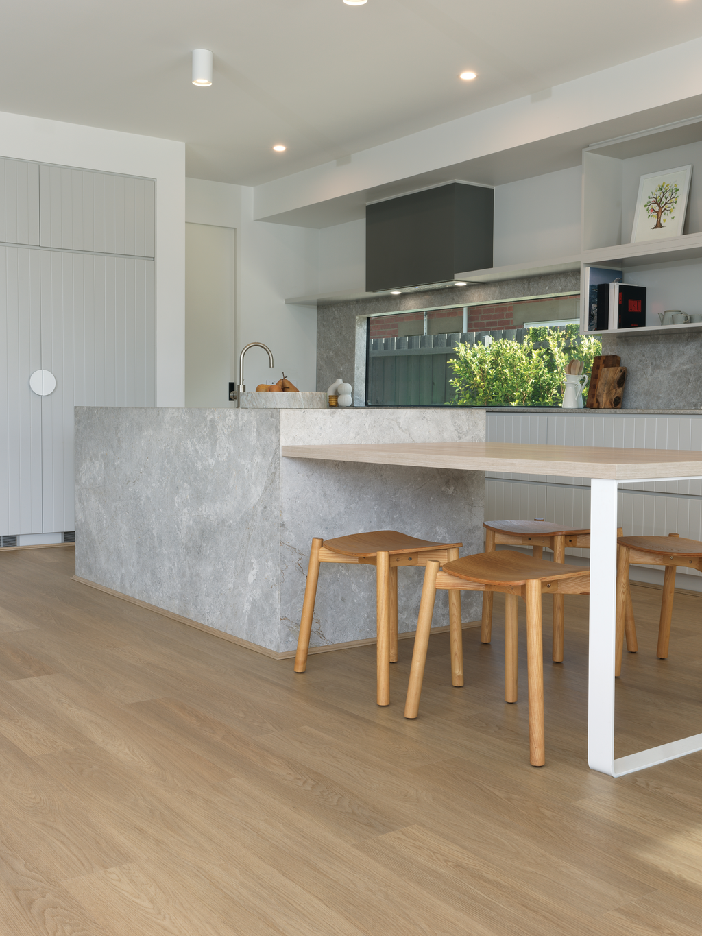 Brown Maple Vinyl Flooring