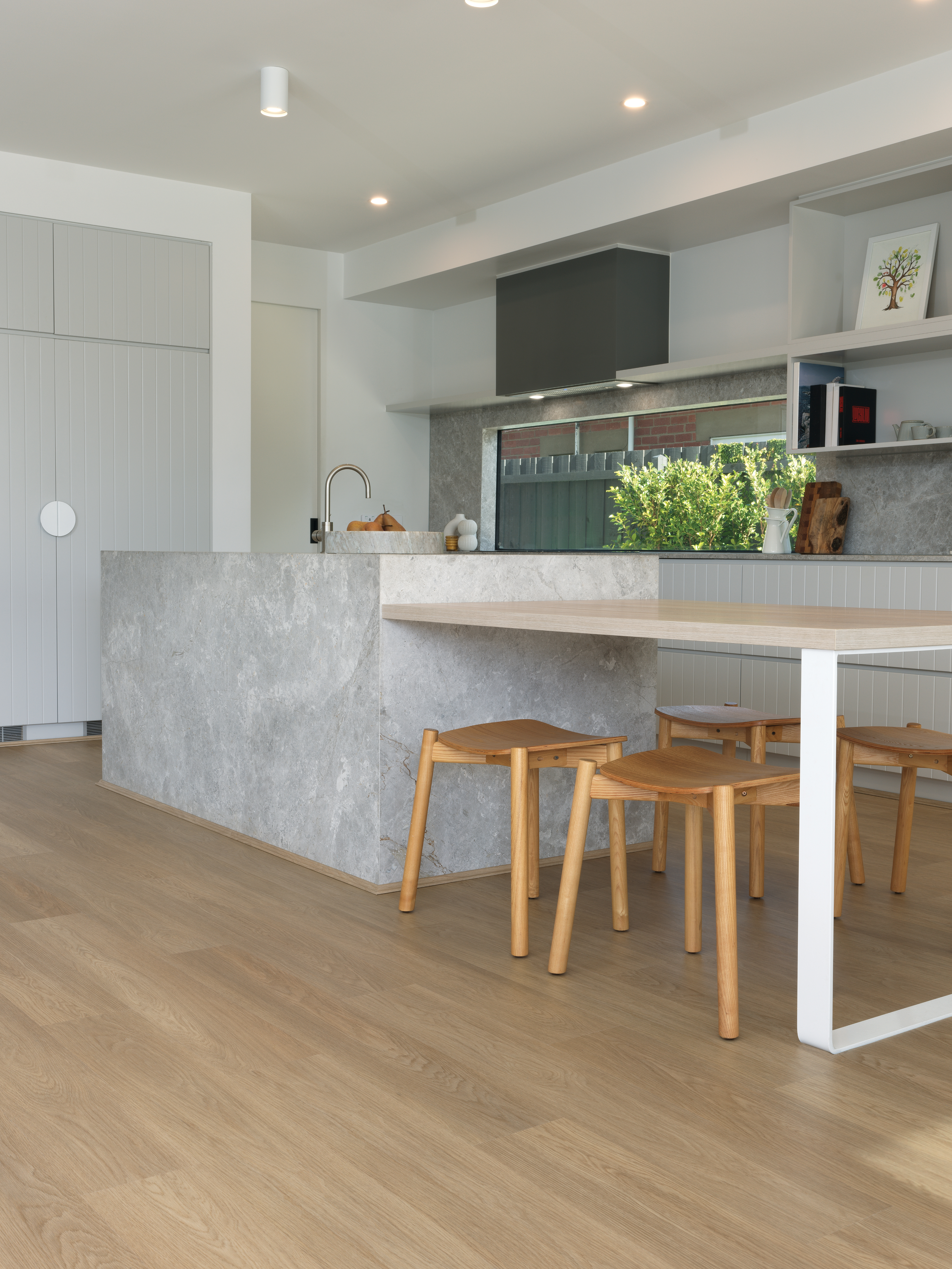 Brown Maple Vinyl Flooring