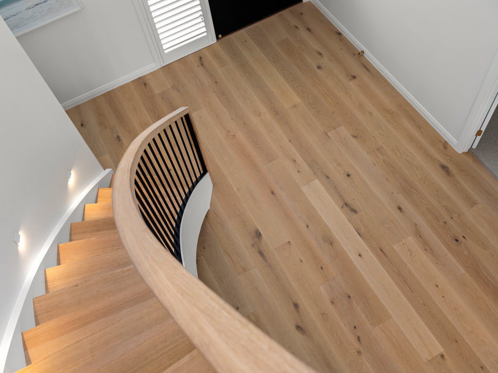 Blonde Oak Wideboard Timber Flooring
