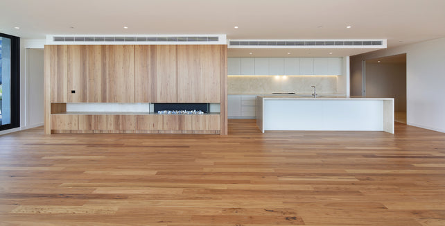 Blackbutt Timber Flooring Wideboard Matte Brushed