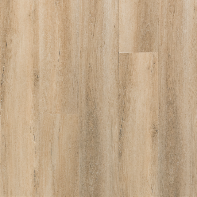 Waterproof Summer Oak vinyl planks featuring a smooth matte finish and traditional honey-colored timber textures.