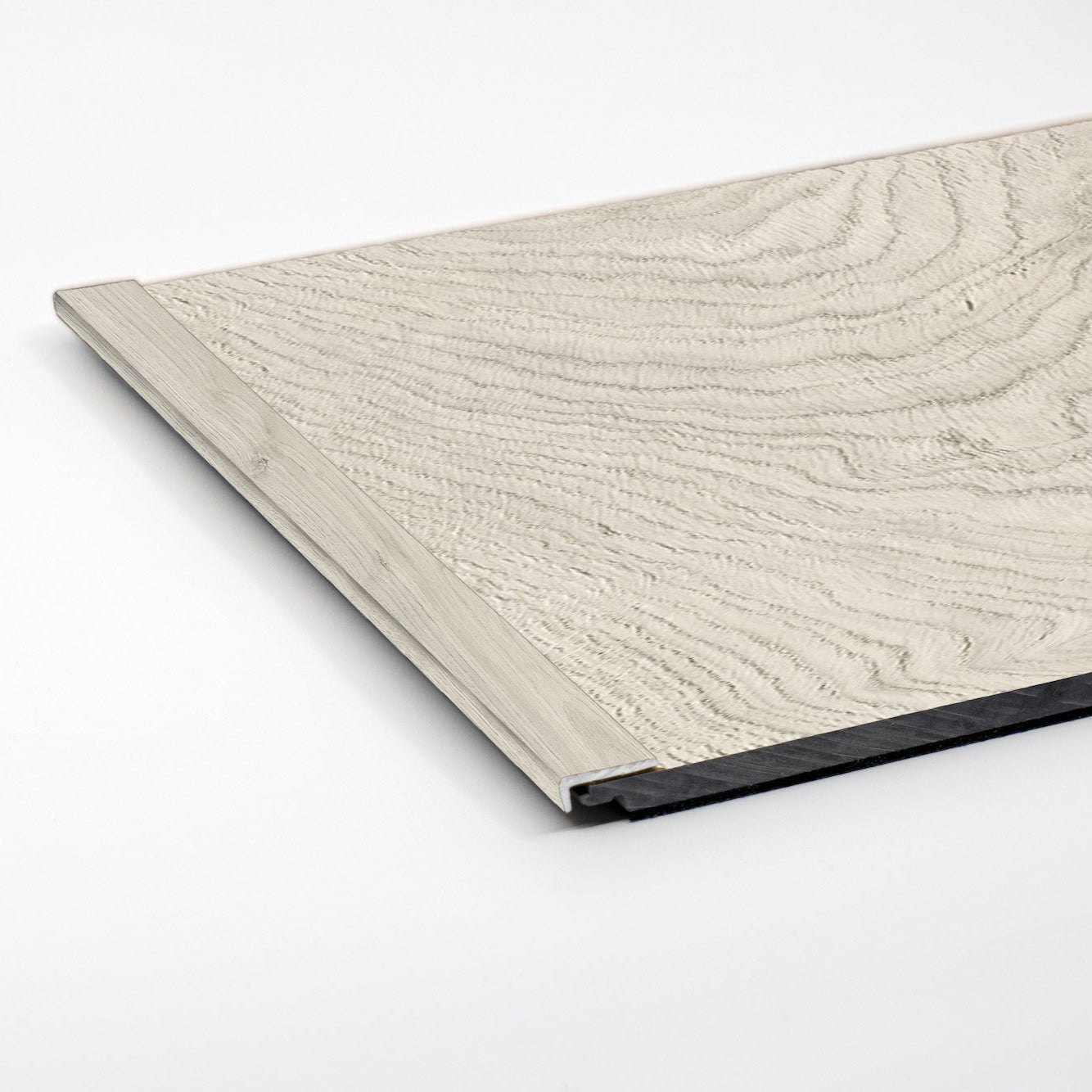 White Grey Flooring L-Trim