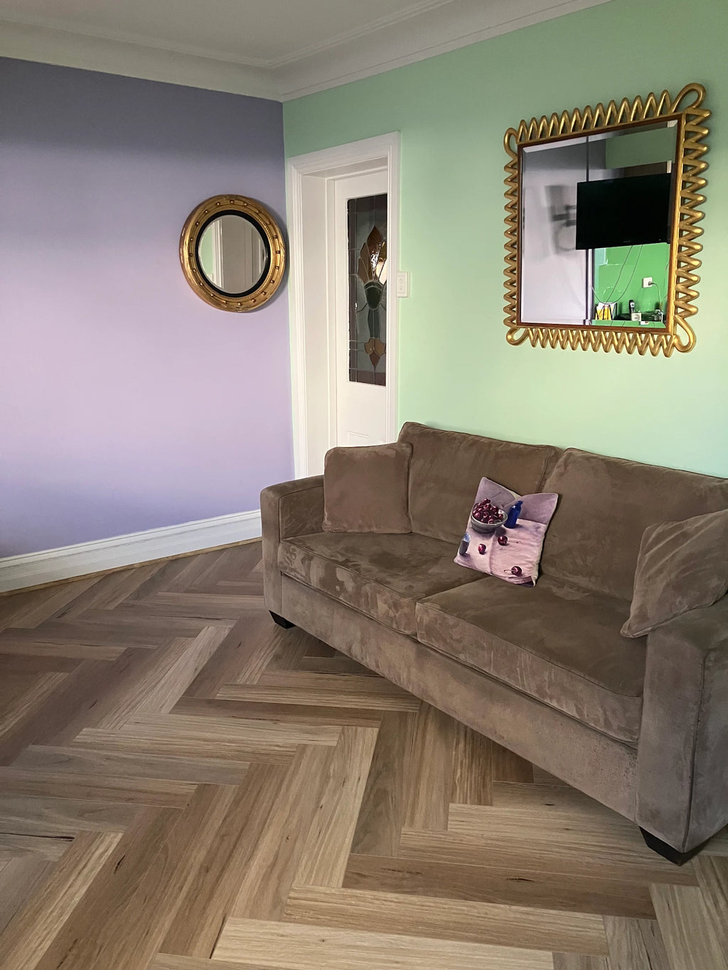 Coastal Blackbutt Hybrid Herringbone Flooring