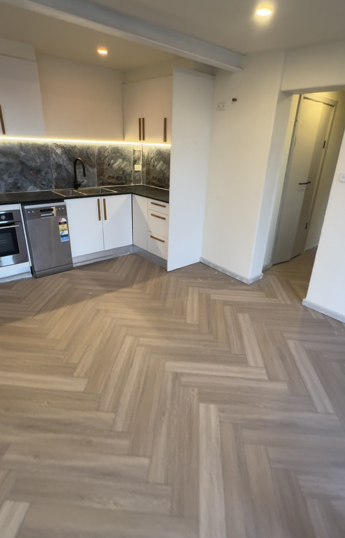 Whitehaven Hybrid Herringbone Flooring