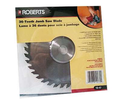 Roberts Super Six 6" Jamb Saw Blade