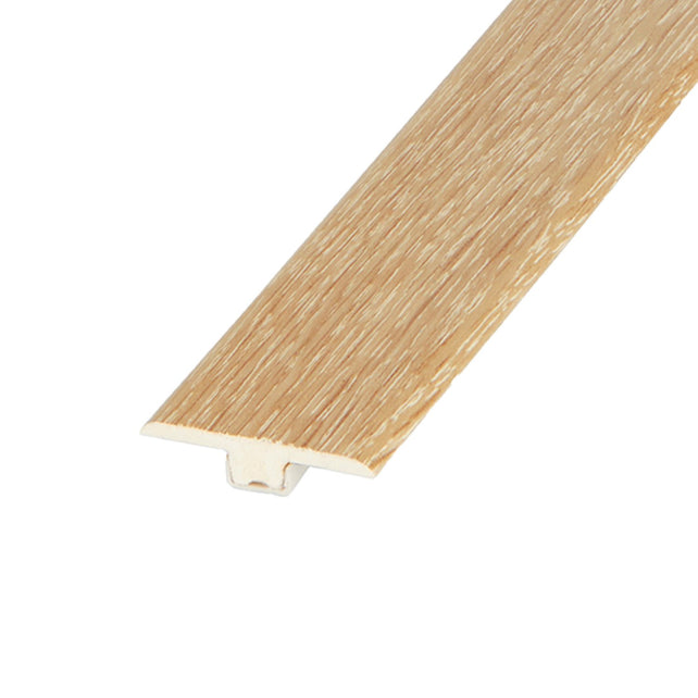 Wheat Blonde T-Mould Hybrid Flooring Expansion Trim 8mm