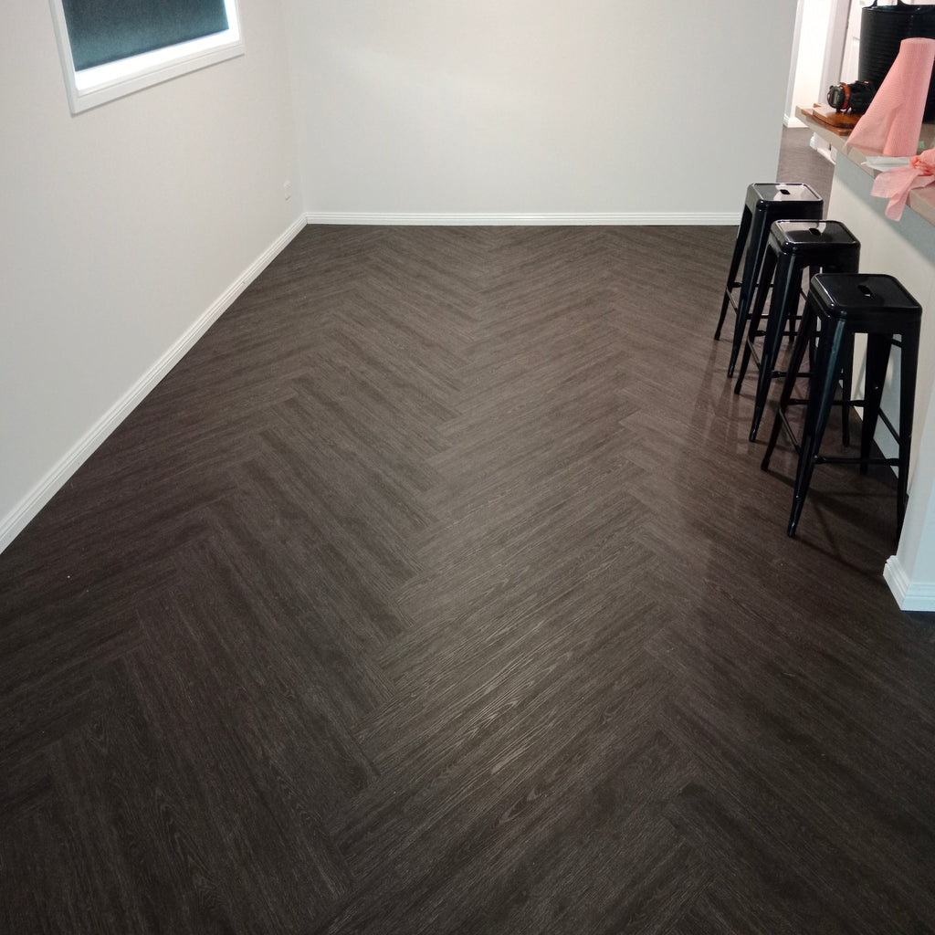 Mocha Vinyl Flooring