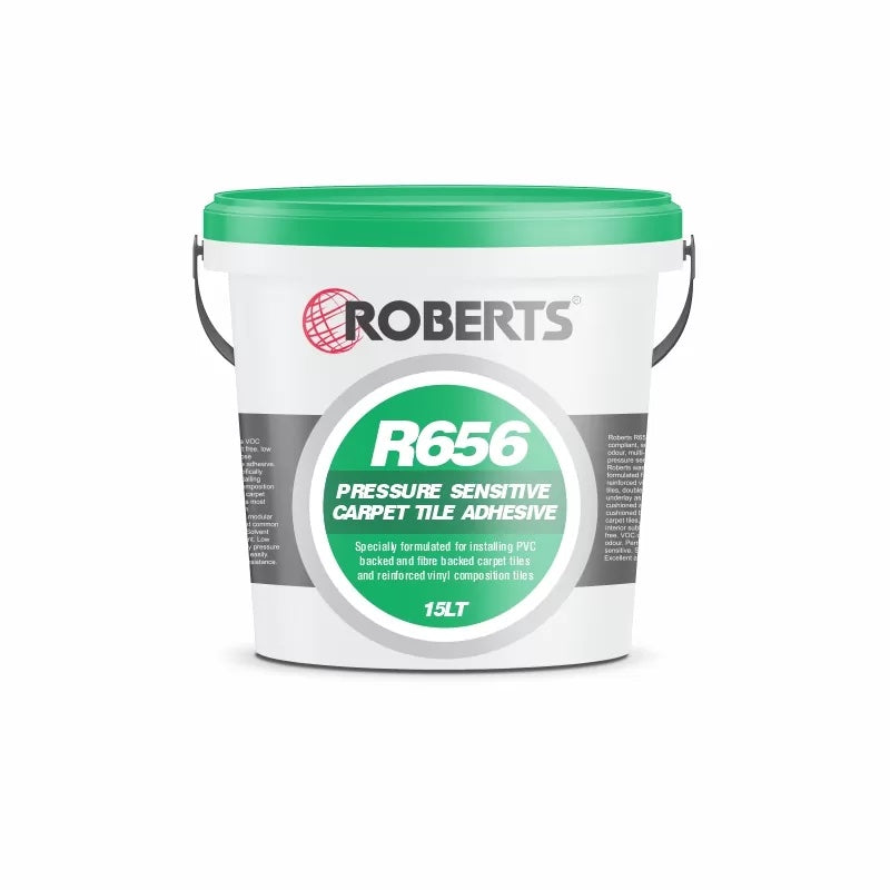 Roberts 656 Pressure Sensitive Carpet Tile Adhesive