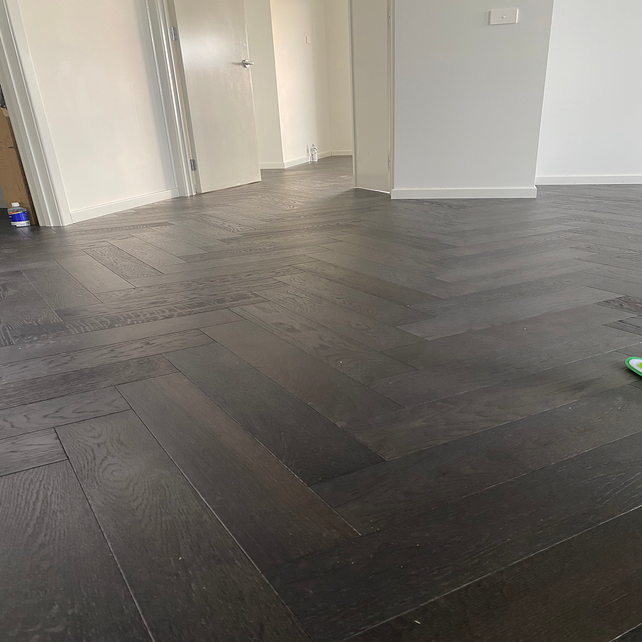 Wenge Timber Flooring Herringbone