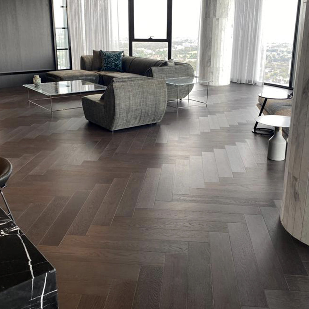 Wenge Timber Flooring Herringbone